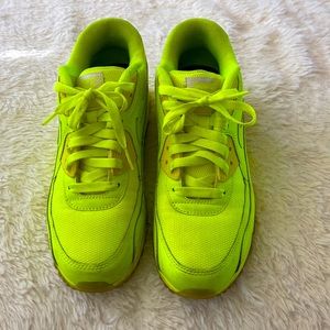 Neon yellow Air Max 90’s